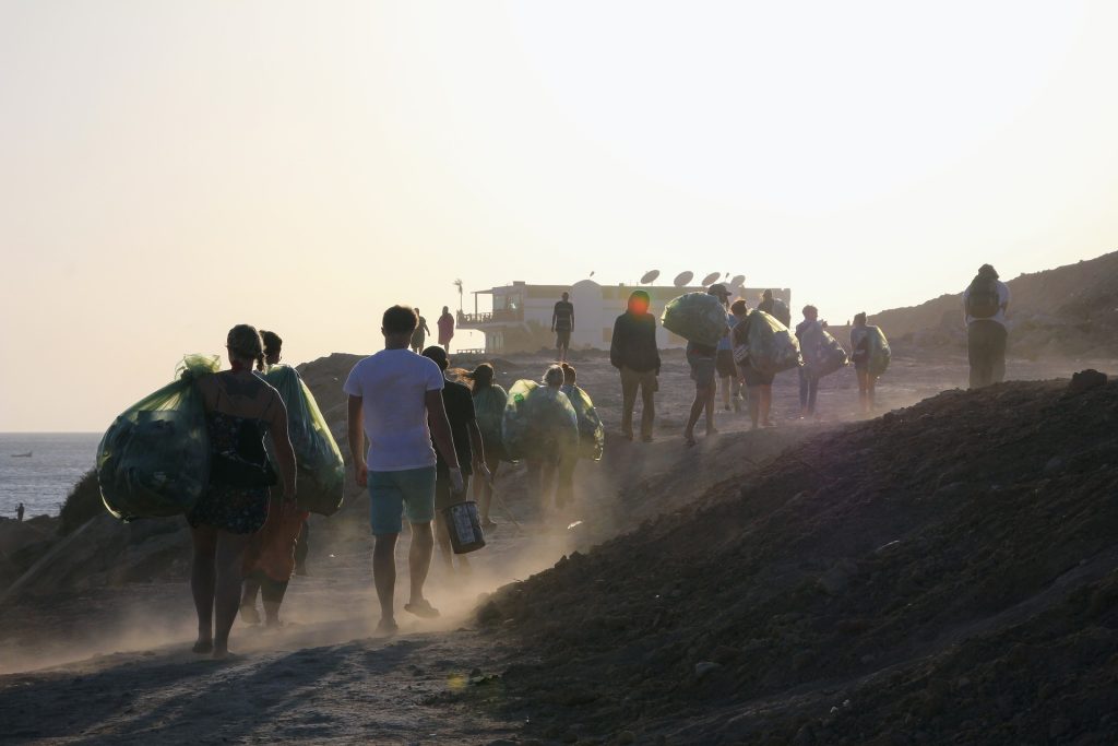 Participate in Community Clean-Up Efforts:
